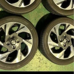 新型スペーシアカスタムホイールセットの画像