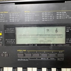 CASIO 電子キーボードの画像