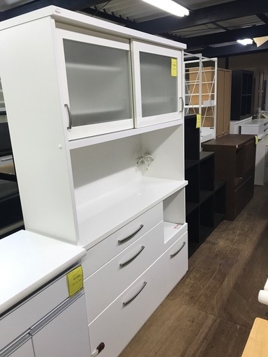 ジャングルジャングル貝塚店　ニトリ　コパン　レンジボード　ホワイト　大容量　収納力抜群　貝塚市　二色浜　リサイクルショップ