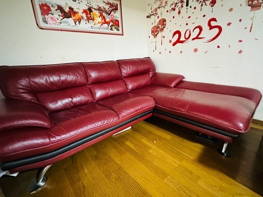 ニトリのレザーソファーSofa（L字型）