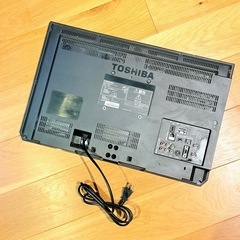 TOSHIBA REGZA 液晶テレビ 小型 動作OK 脚なし の画像