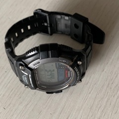 CASIO TOUGH SOLAR カシオ タフソーラー 腕時計 ブラック W-S220の画像