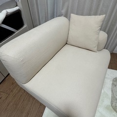 家具350 ソファーアイボリーの画像