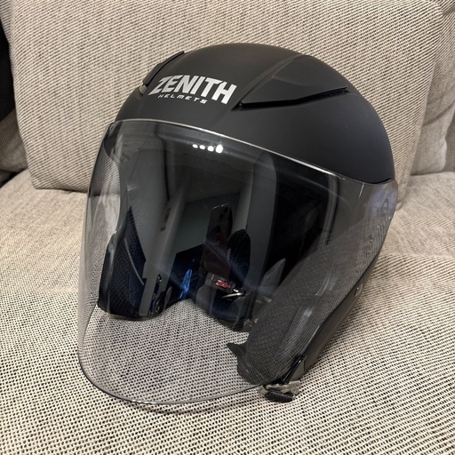 ZENITH YJ-20 ヘルメット ラバートーンブラック Sサイズ