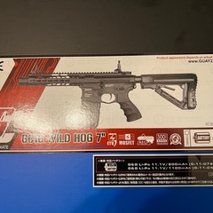 電動ガン G&G Armament（G&Gアーマメント） GC16 WILD HOG（ワイルドホッグ）、プロテクター、迷彩服上下、他  中古美品 城南区七隈駅付近 駐車場ありの画像