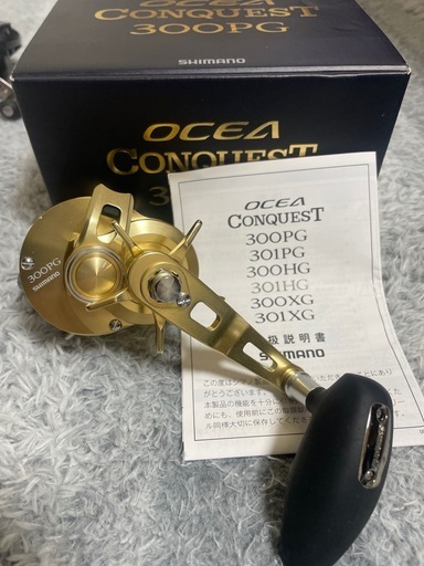 SHIMANO オシアコンクエスト 300PG リール 箱・説明書付き