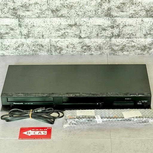 Panasonic「DMR-BRT1030」HDD 1TB・3チューナー搭載機 Panasonic「DMR-BRT1030」HDD 1TB・3チューナー搭載機