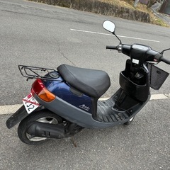アプリオ、4JP、規制前、2スト！バッテリー新品、通勤、通学に、下取り配送可能です！の画像