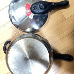 パール金属　H-5126　アーリークッキング　3層底片手圧力鍋3,5Lの画像