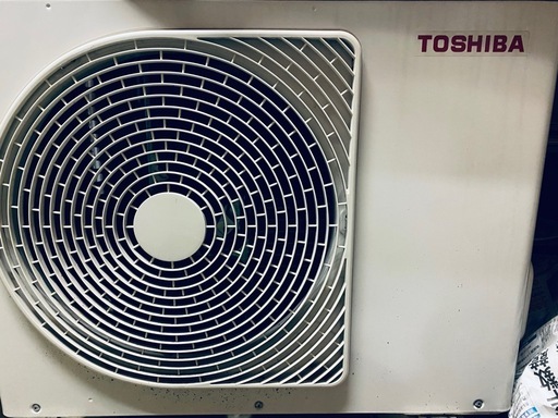 TOSHIBA エアコン　室外機付き