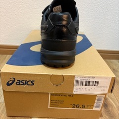 asics  アシックス　トレーニングシューズ ブラック26.5センチ の画像