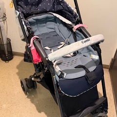 コンビ ホワイトレーベル ベビーカー スゴカル α 4キャス compact エッグショック HS SG基準適合 スターナイトホワイト 1か月~の画像