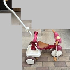 iimo  三輪車  赤  レッドの画像
