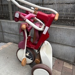 iimo  三輪車  赤  レッドの画像