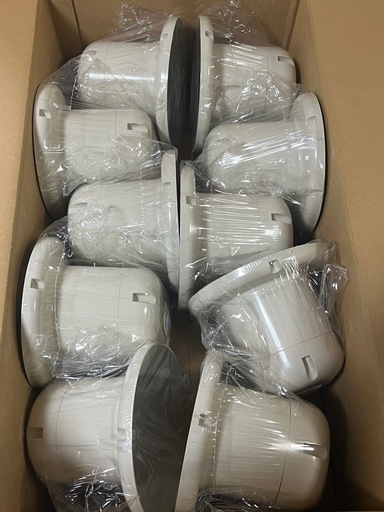因幡電工 ウォールコーナー換気式エアコンキャップ LDWX-70L-I  10個セット