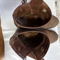 エンジニアブーツ ブラウン バイカーブーツ ワークブーツ メンズ アメカジの画像