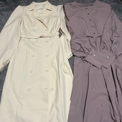 春秋ワンピースの画像