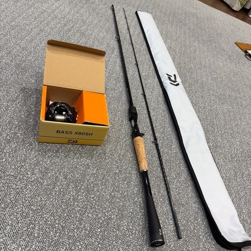 ダイワ　バスロッド　ベイトリール  美品