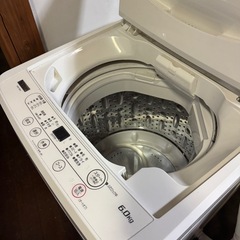 【2020年製】洗濯機 6.0kg YAMADA 全自動 動作OKの画像