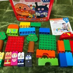 アンパンマンはじめてのブロックLの画像