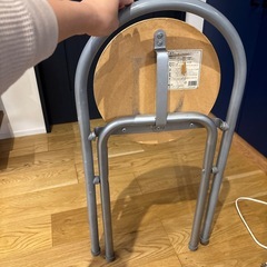 【決定】折りたたみスツールの画像