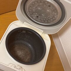 炊飯器を売ります（価格交渉可能）の画像