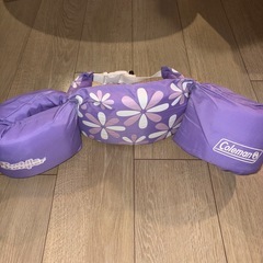 Coleman コールマン パドルジャンパー フラワー パープル 子供用浮き輪の画像