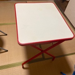 【最終価格】折りたたみテーブル椅子セットの画像