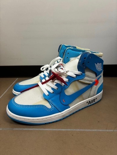 NIKE off-white エアジョーダン1 unc