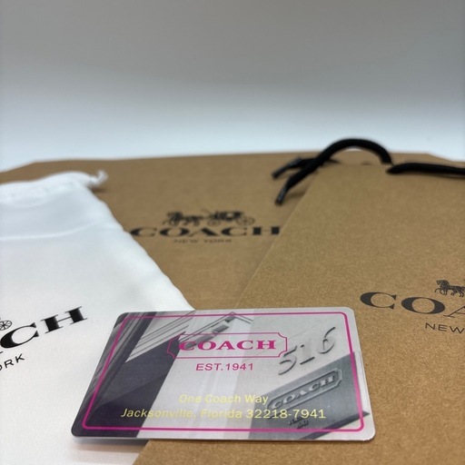 【新品未使用】COACH/コーチ長財布　CW778 ピンク