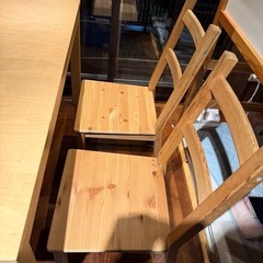 伸長式ダイニングテーブル4人ー8人用の画像