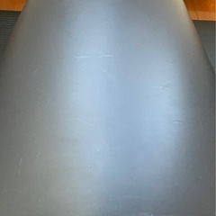 無印良品　MUJI  ポリプロピレンスタッキングスツール ブラックの画像