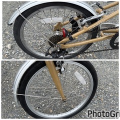 お薦め品‼️ルイガノ ミニベロ EASEI7 7段変速の画像