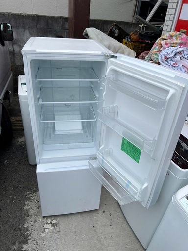 NO B949?福岡市内配送設置無料✨?yselect YRZF15J ヤマダオリジナル ２ドア冷蔵庫 (156L・右開き) ホワイト