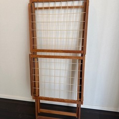 【29日まで掲載】デンマーク製の室内干し木製ハンガーラックの画像