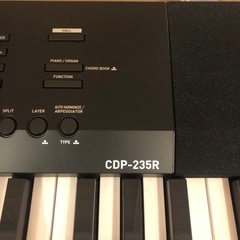 ［取引中］🎼CACIO   電子ピアノ　　 CDP-235R の画像
