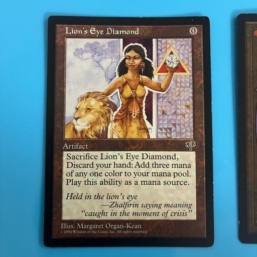 MTG ライオンの瞳のダイアモンド 英語2枚