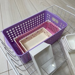 収納トレー13点　大中小様々　マグネット　吊り下げありの画像