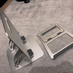 PCスタンド2個セット（アルミ製）まとめての画像