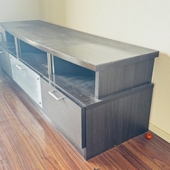 【無料】テレビ台 ローボード 幅150cm 収納付きの画像