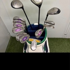 ゴルフクラブ一式セット XXIOドライバー付 adidasバッグ 初心者OKの画像