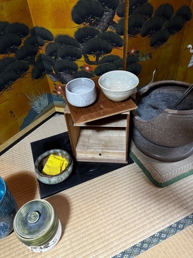 茶道具一式　受け渡し決定
