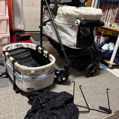 【定価8万円】マザーカート　アジリティ　上下　ペットカートの画像