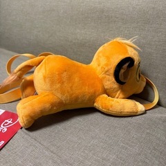 ディズニーキャラクター　だきつきポシェット シンバの画像