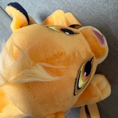 ディズニーキャラクター　だきつきポシェット シンバの画像