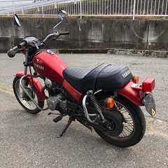 ヤマハ　SR125  書類付実働ベース車の画像