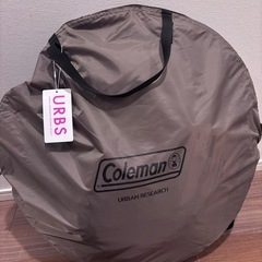 美品　一度使用コールマンポップアップテントの画像