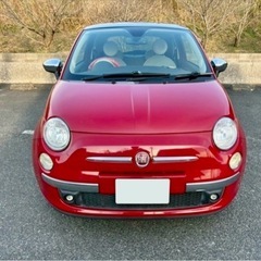 フィアット500 低走行 希少 1.4ラウンジ 車検ロングの画像