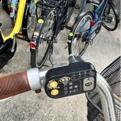電動付き自転車の画像