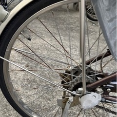 電動付き自転車の画像